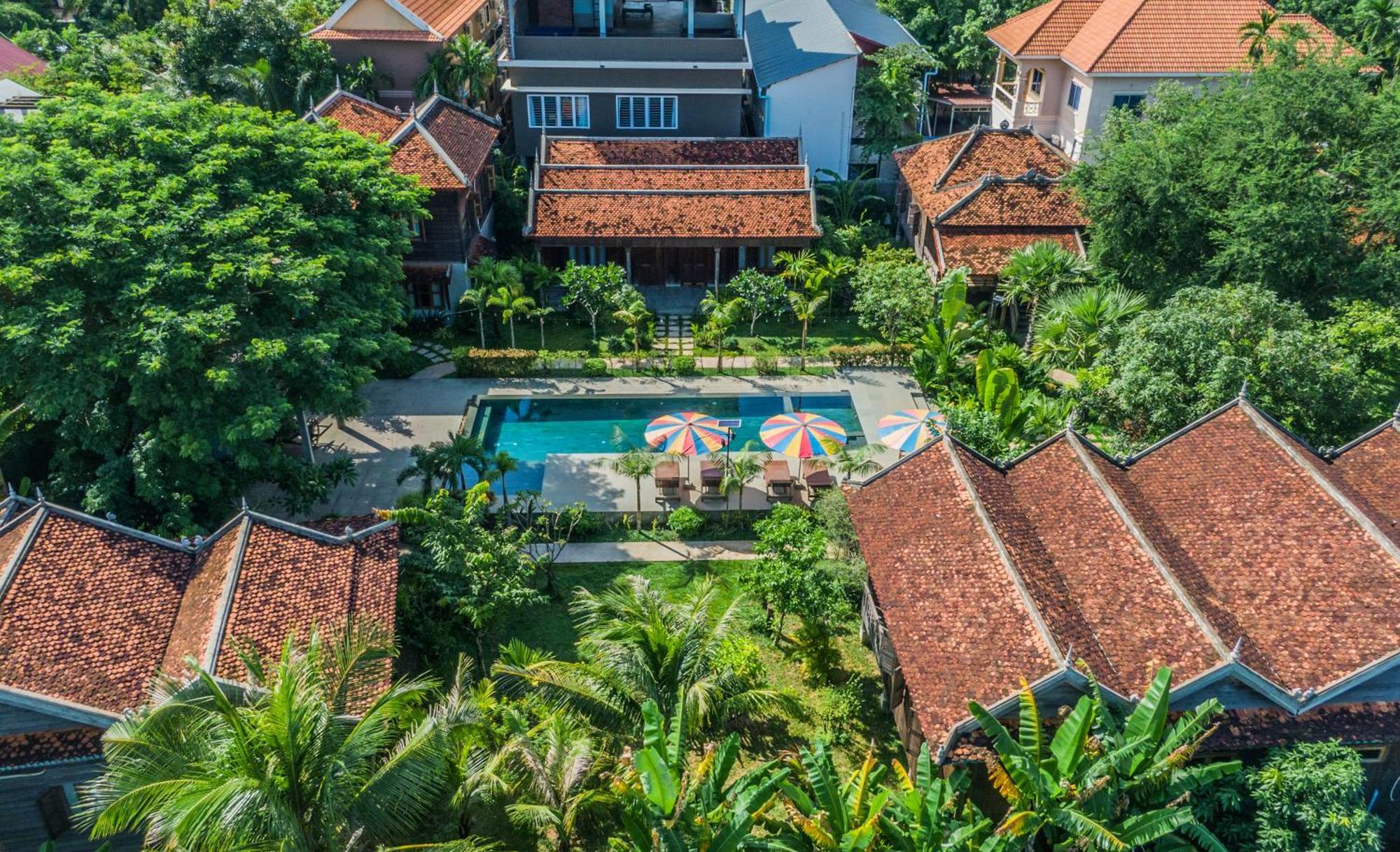 Phum Khmer Lodge - Village Cambodian Eco-Lodge Сиемрип Экстерьер фото