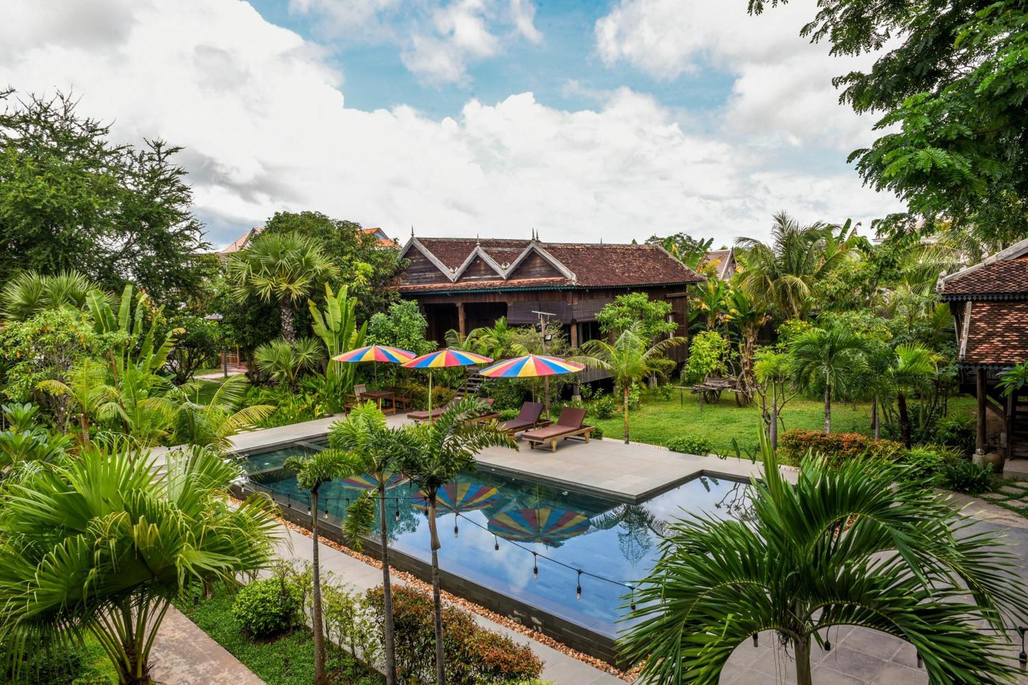 Phum Khmer Lodge - Village Cambodian Eco-Lodge Сиемрип Экстерьер фото