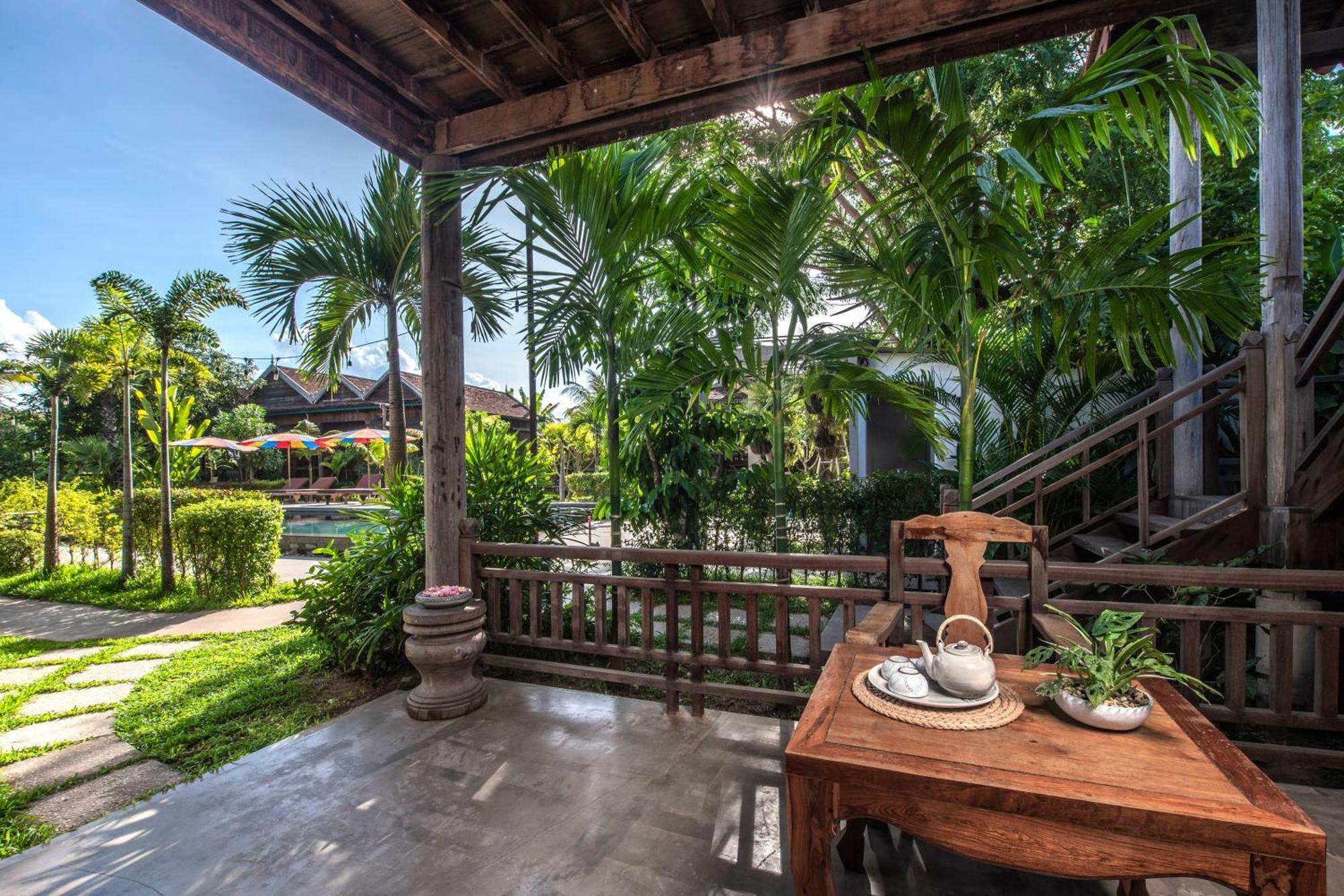 Phum Khmer Lodge - Village Cambodian Eco-Lodge Сиемрип Экстерьер фото