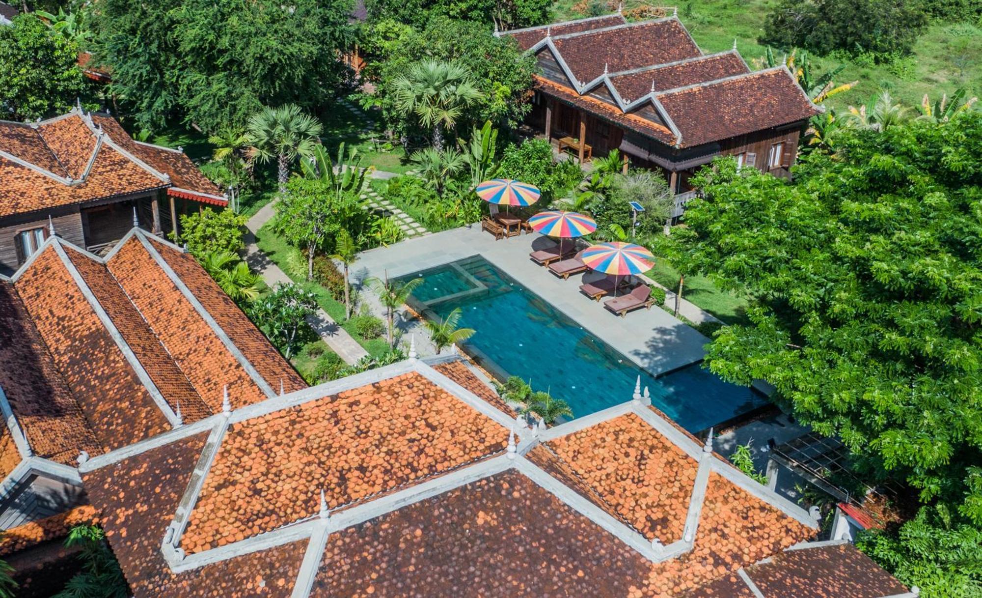 Phum Khmer Lodge - Village Cambodian Eco-Lodge Сиемрип Экстерьер фото