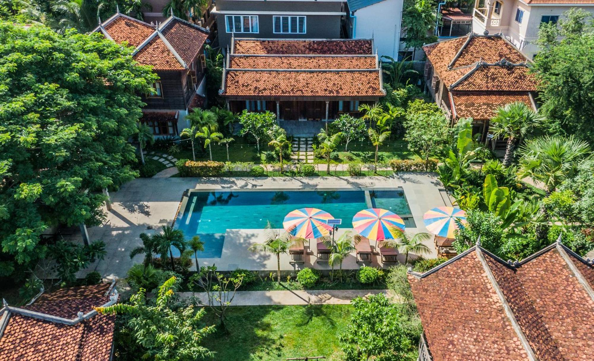 Phum Khmer Lodge - Village Cambodian Eco-Lodge Сиемрип Экстерьер фото