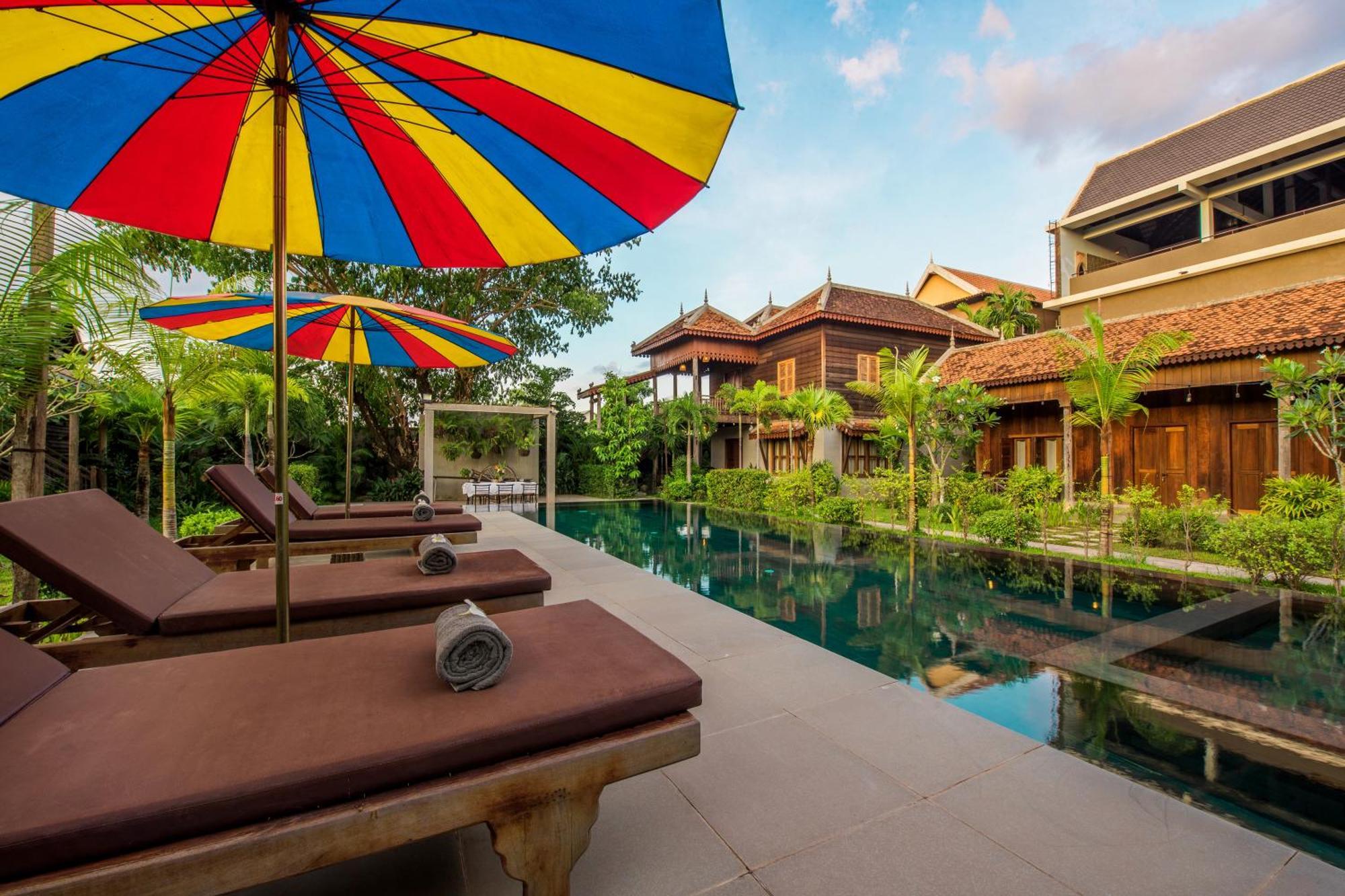 Phum Khmer Lodge - Village Cambodian Eco-Lodge Сиемрип Экстерьер фото